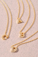 Load image into Gallery viewer, Block Letter Necklace
