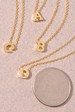 Load image into Gallery viewer, Block Letter Necklace
