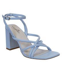 Load image into Gallery viewer, NAKED FEET - MOOD in LIGHT BLUE Heeled Sandals
